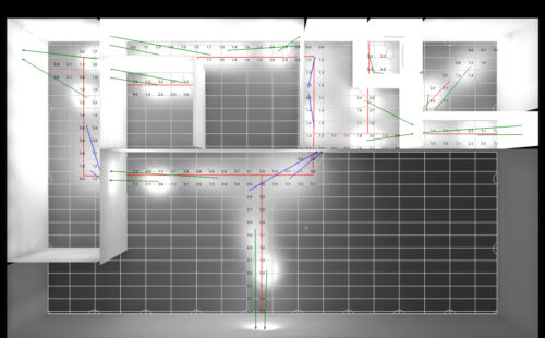 Photometric Drafting - Emergency Egress Lighting Calculation - Manufacturing Facility