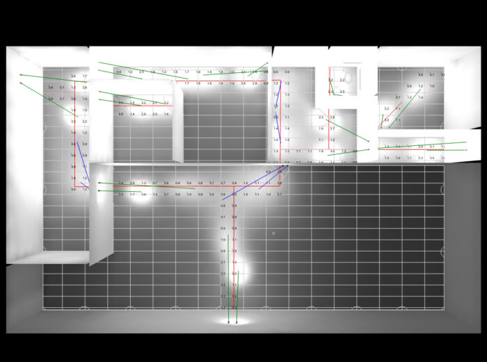 Photometric Drafting - Emergency Egress Lighting Calculation - Manufacturing Facility