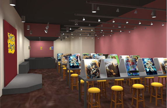 Photometric Drafting - Franchise Concept Render - Painting Class