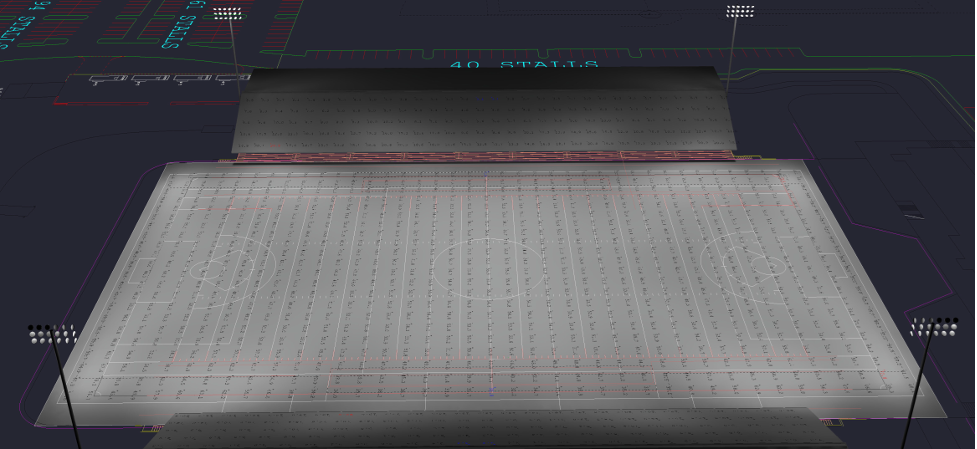 Photometric Drafting - Sports Lighting Applications - Soccer Stadium